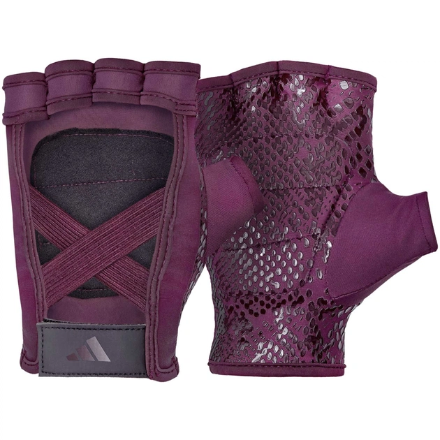 Рукавички для фітнесу Adidas Women's Training Gloves ADGB-15023 фіолетовий M (885652026093) - picture 1