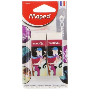 Гумка Maped TATOO SET*2шт (MP.116000) зображення 1