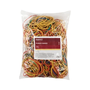 Резинки для грошей Delta by Axent assorted colors, 500г (D4622) зображення 1