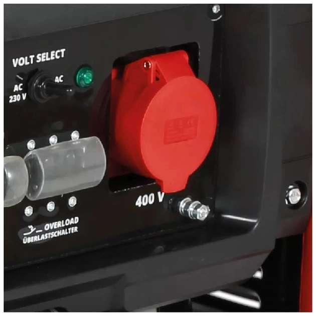 Генератор Einhell TC-PG 8000 3-фазний, 230V/400V, 8.0кkW, електростартер, AVR 25л (4152640) - picture 2