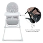 Стульчик для кормления Kinderkraft Binci Light Grey (5902533928019) - уменьшенное изображение 2
