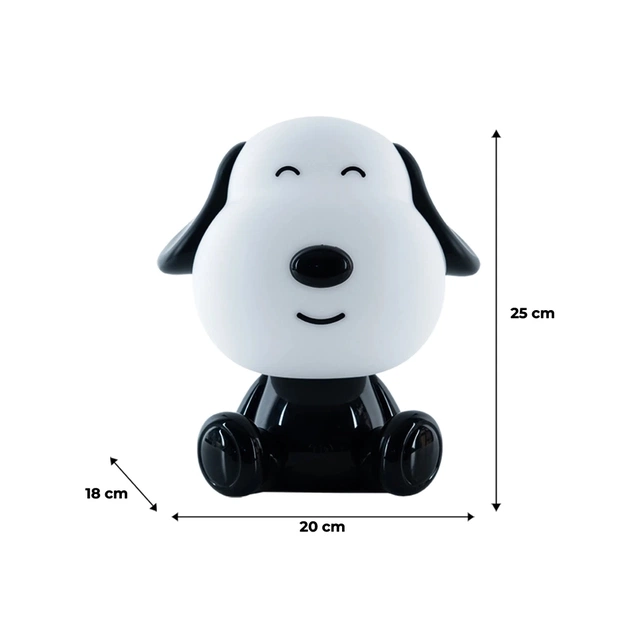 Нічник Kite Світильник LED з акумулятором Doggy, чорно-білий (K24-491-3-4) - picture 6