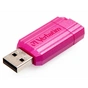 USB флеш накопичувач Verbatim 32GB Store 'n' Go Pin Stripe Pink USB 2.0 (049056) - зменшене зображення 3