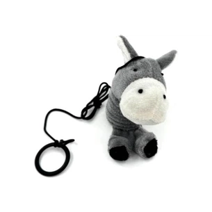 Іграшка для котів Hippie Pet Віслюк з мотузкою 14 см (HIPCT2304005-1) зображення 1