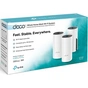 Точка доступу Wi-Fi TP-Link DECO E4 3 pcs AC1200, 2xFE LAN/WAN, MESH, MU-MIMO, Beamformi (DECO-E4-3-PACK) - зменшене зображення 4