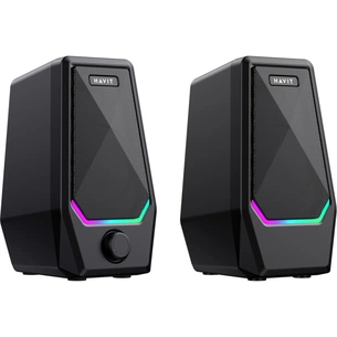 Акустична система Havit SK768 USB RGB Black (6939119042585) зображення 1