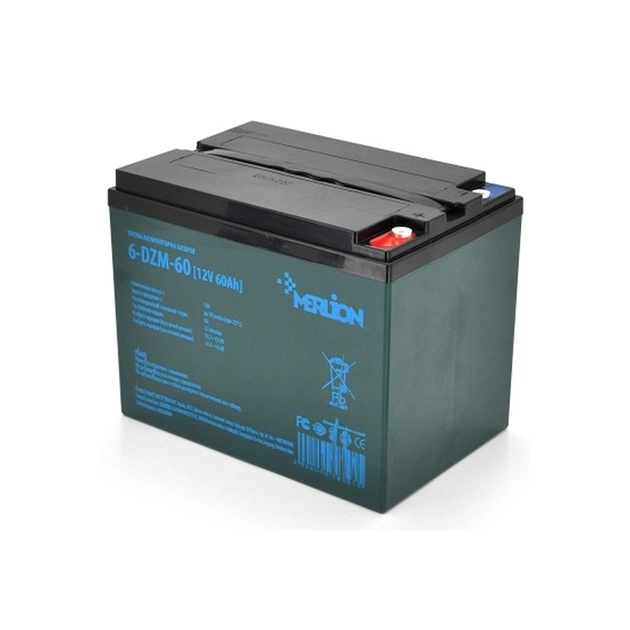 Батарея к ИБП Merlion 6-DZM-60, 12V 60Ah (6-DZM-60) - изображение 1