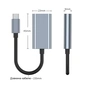 Перехідник USB-C to HDMI F USB 3.0 4K60Hz dark gray Dynamode (DM-AD-USB-C-HDMI) - зменшене зображення 7