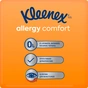 Серветки косметичні Kleenex Allergy Comfort 3 шари в коробці 56 шт. (5029053577210) - зменшене зображення 4