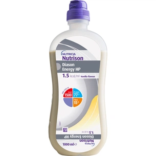 Дитяча суміш Nutricia Nutrison Diason Energy HP Ентеральне харчування зі смаком ванілі 1000 мл (8716900580734) зображення 1
