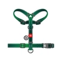 Шлея для собак WAUDOG Nylon Mono з QR-паспортом, пластиковий фастекс М зелена (527218) - зменшене зображення 3