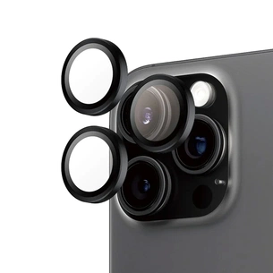 Стекло защитное Armorstandart for Camera AR iPhone 16 Pro / 16 Pro Max Black (ARM79408) изображение 1