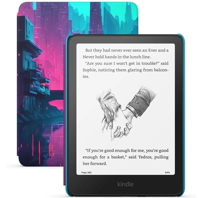 Електронна книга Amazon Kindle Paperwhite Kids (12th Gen) 16GB Black with Cyber City Cover_JP - picture 1