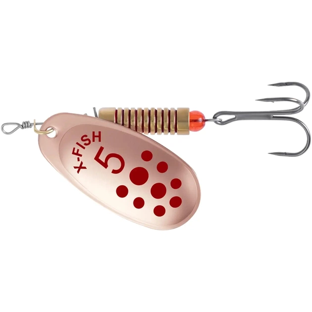 Блешня X-Fish Spike 14.5g 5 Copper RD (1917.06.31) - зображення 1