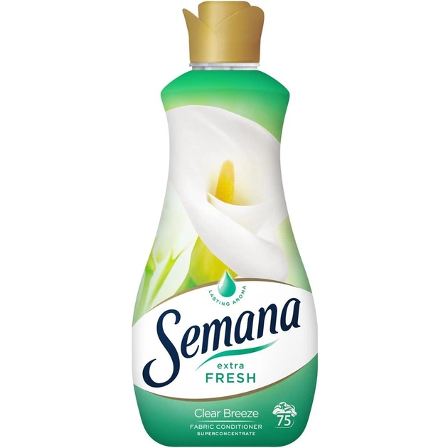 Кондиционер для белья Semana Extra Fresh Clear Breeze 1.5 л (3800024048425) - изображение 1
