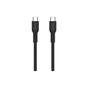 Дата кабель USB-C to USB-C 1.0m OnWire 60CL C-C 60W COLOR Braided 1m Black Canyon (CND-CCAP60AB10B) - уменьшенное изображение 3