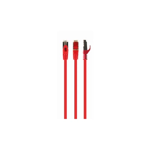 Патч-корд Cablexpert 10м S/FTP Cat 6A CU LSZH red (PP6A-LSZHCU-R-10M) зображення 1