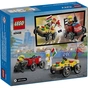 Конструктор LEGO City Піца-авто проти пожежної машини Набір перегонів (60458) - зменшене зображення 5