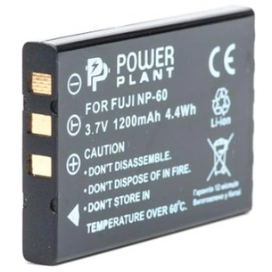 Акумулятор до фото/відео PowerPlant Fuji NP-60, SB-L1037, SB-1137, D-Li12, NP-30, KLIC-5000, LI- (DV00DV1047) зображення 1