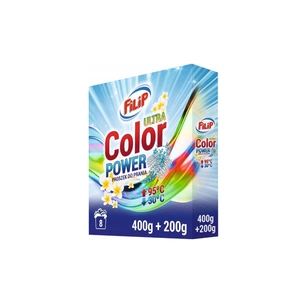 Пральний порошок Filip Для кольорових речей 400 + 200 г (5903876408688) зображення 1