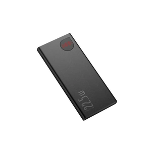 Батарея універсальна Baseus Adaman Metal 10000mAh, PD/22.5W, QC/3.0, Lightning (PPAD000001 / PPADM10S) зображення 1