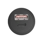Зарядний пристрій Choetech Car USB-A/USB-C 30W QC3.0/PD (TC0006-V2-BK) - зменшене зображення 4
