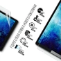 Плівка захисна Armorstandart Anti-Blue Hyundai HYtab Plus 10.1 Wi-Fi (ARM69340) - зменшене зображення 2