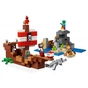 Конструктор LEGO MINECRAFT Пригоди на піратському кораблі 386 деталей (21152) - зменшене зображення 3