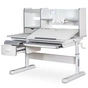 Парта Mealux Florida Multicolor Gray (Evo-52 WG + G Multicolor) - зменшене зображення 1