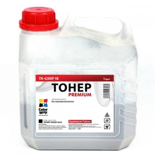 Тонер ColorWay HP LJ4200/4250/4300/4350 (1kg) Premium (TH-4200P-1B) зображення 1