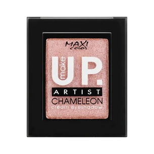Тіні для повік Maxi Color Make Up Artist Chameleon Cream Eyeshadow 01 - Золота троянда (4823097119426) зображення 1