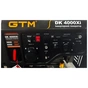 Генератор GTM інверторний DK4000Xi, 3,8kW ном. потужн., 230В, 50Гц, Ручн. Старт. - зменшене зображення 4
