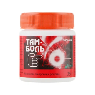 Бальзам для тіла Dr.Трав Там-Біль 35 г (4820032502428) зображення 1