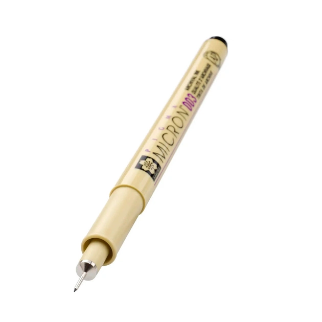 Лайнер Sakura PIGMA MICRON (0.03) 0,15мм, Чорний (084511307247) - picture 1