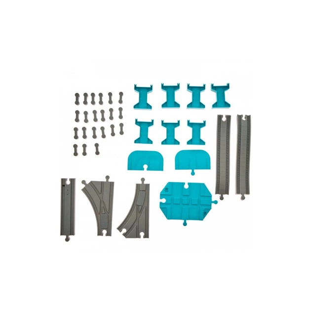 Залізниця ZIPP Toys Міський експрес 103 деталі Зелений (AU3880AB) - picture 5