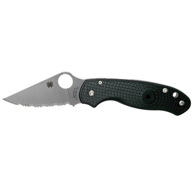 Ніж Spyderco Para 3 FRN Black серрейтор (C223SBK) - изображение 1