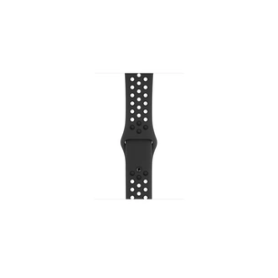 Ремінець до смарт-годинника Apple 44mm Anthracite/Black Nike Sport Band – S/M & M/L (MX8E2ZM/A) зображення 1