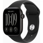 Смарт-часы Apple Watch Series 12 GPS 46mm Black Aluminium Case with Black Sport Band - M/L (MJEL4RK/A) - уменьшенное изображение 1