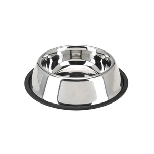 Посуд для собак Swastik Industries Миска металева на гумі 1.4 л (2700000021934) зображення 1