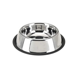 Посуд для собак Swastik Industries Миска металева на гумі 1.4 л (2700000021934) зображення 1