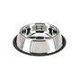 Посуд для собак Swastik Industries Миска металева на гумі 1.4 л (2700000021934) - зменшене зображення 1