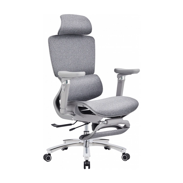 Офісне крісло GT Racer B-127 Gray (B-127 Gray/Gray) - зображення 1