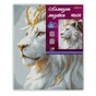 Картина по номерам Santi алмазна мозаїка "Білий лев", 40*50см на підрамнику (956065) - preview 2