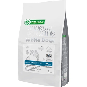 Сухий корм для собак Nature's Protection Superior Care White Dogs White Fish All Sizes and Life Stages 4 кг (NPSC47590) зображення 1