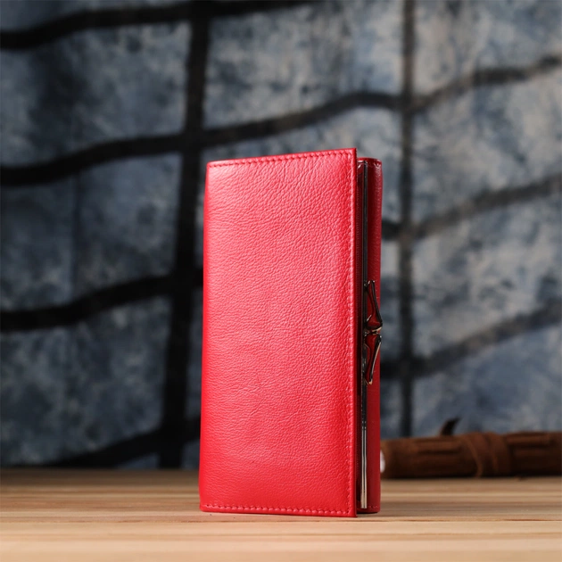 Гаманець ST Leather З натуральної шкіри Червоний (23114) - picture 12