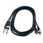 Інсертний кабель RockCable Patch Cable - 2 x RCA to 2 x TS Jack (1.5m) (RCL 20932 D4) - preview 2