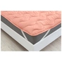 Наматрацник MirSon №1761 Eco Light Coral Silk на гумці в кутках 80x200 см (2200003711998) - зменшене зображення 4