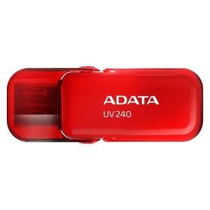 USB флеш накопичувач ADATA 16GB UV240 Red USB 2.0 (AUV240-16G-RRD) зображення 1