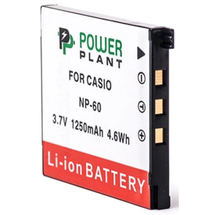 Акумулятор до фото/відео PowerPlant Casio NP-60 (DV00DV1227) зображення 1