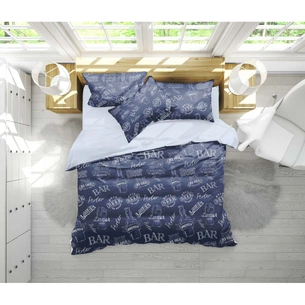 Постільна білизна MirSon Бязь 17-0508 Beer Bar Односпальна (2200003626124) зображення 1